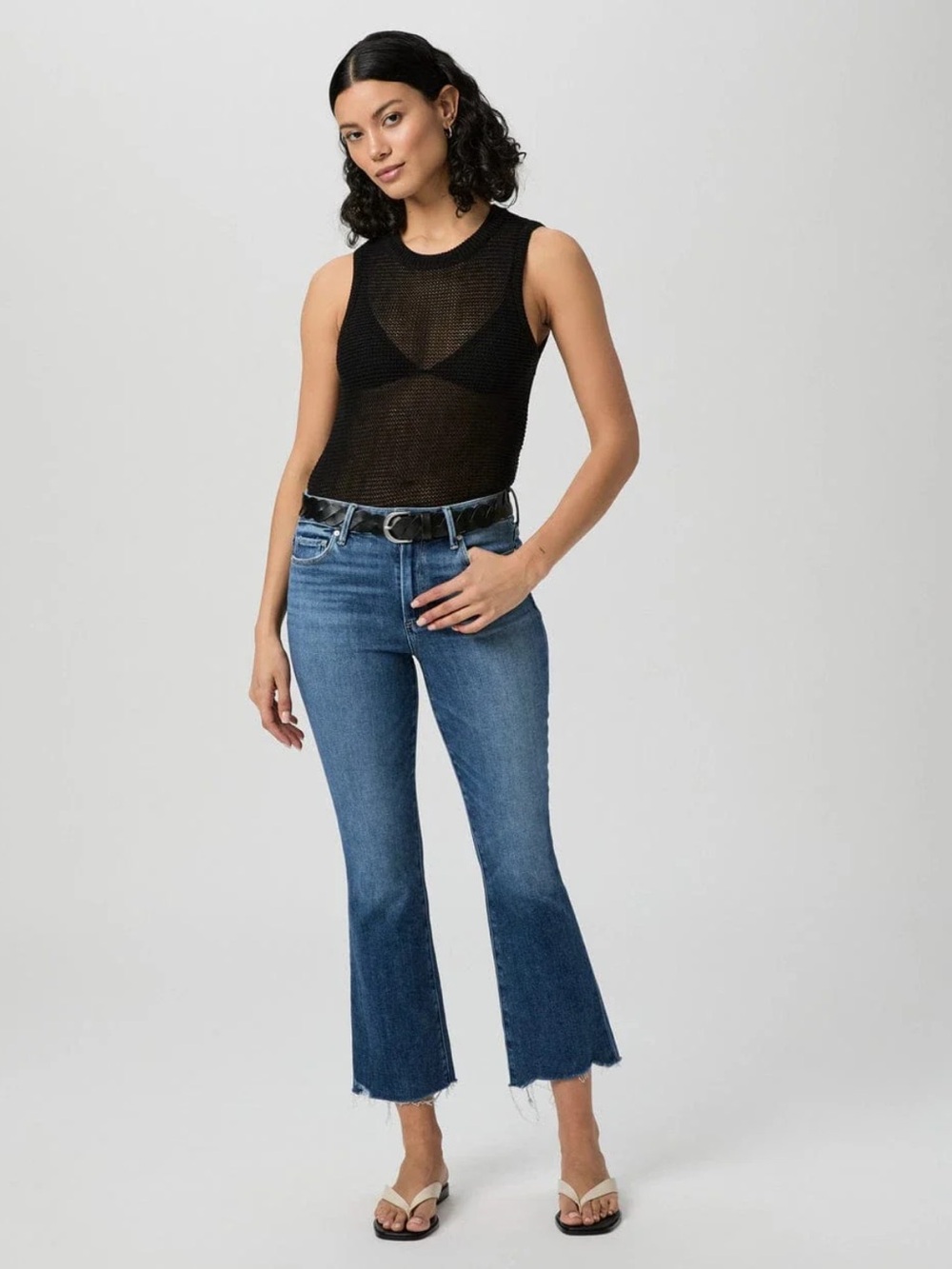 PAIGE
Colette High Rise Cropped Jeans Size 32/14